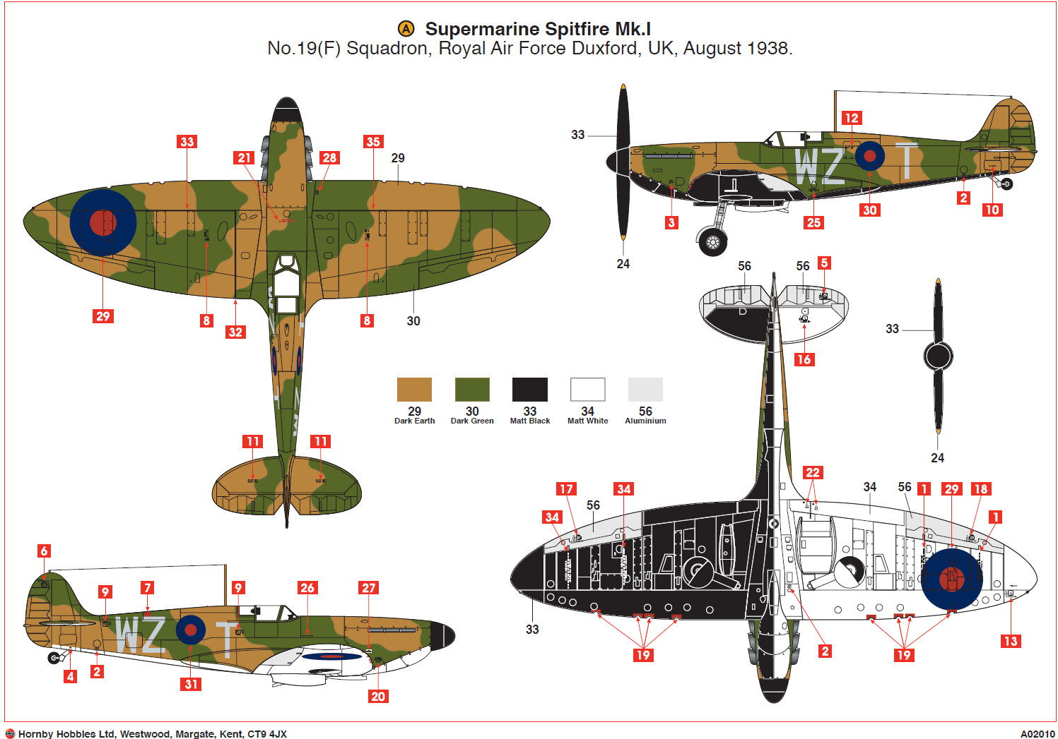 airfix supermarine spitfire mk vb instructions