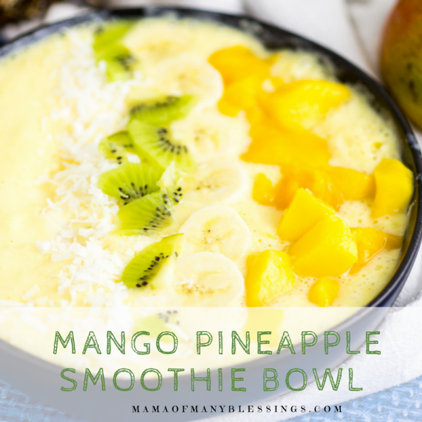 mango pineapple smoothie instructions