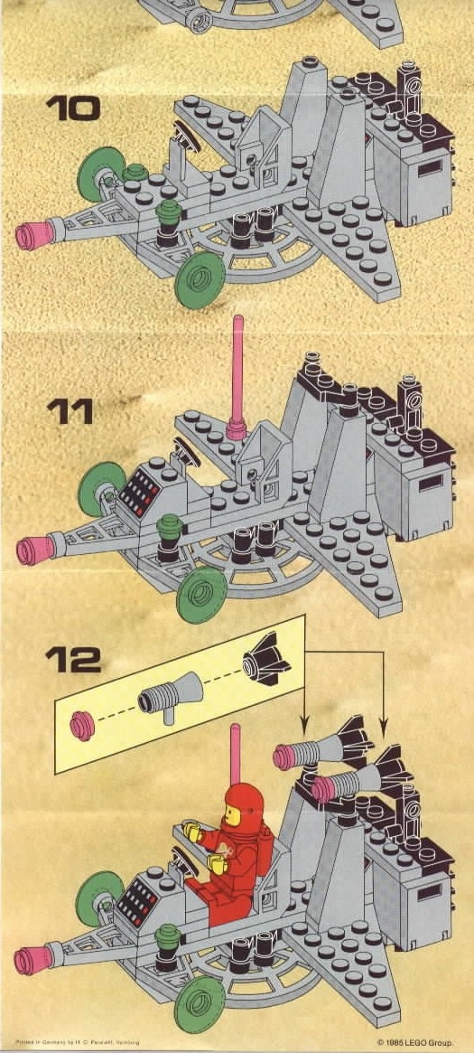 lego technic space shuttle instructions