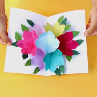 instructions to make rainbow roses