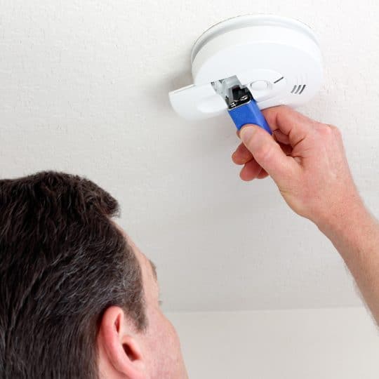 cleaning instructions for smoke detector