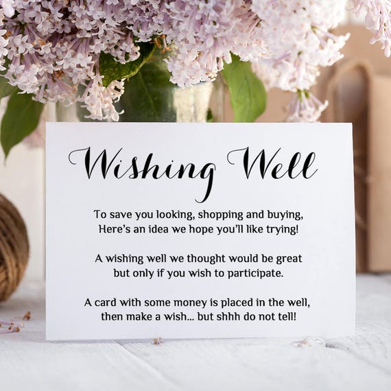 instructions of making a wishing well for donations