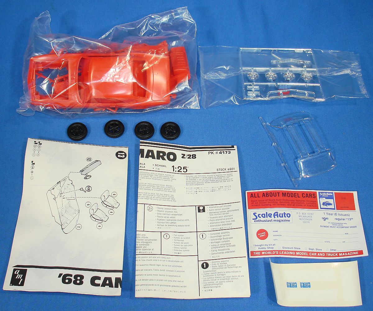 amt model kit t560 instructions