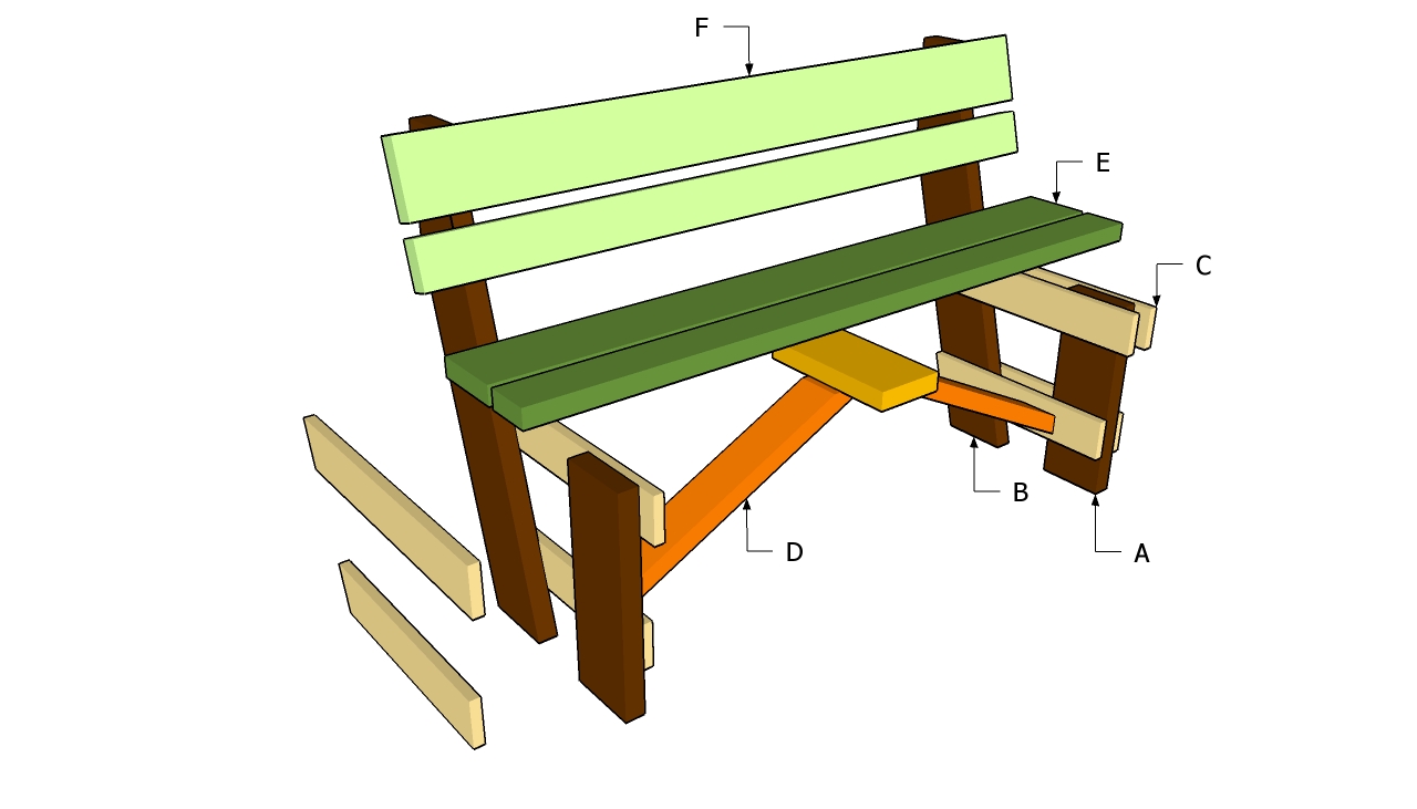 instructions to build cedar bench
