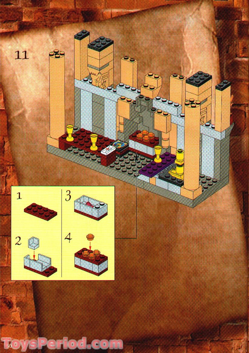 lego hogwarts castle instructions 4709