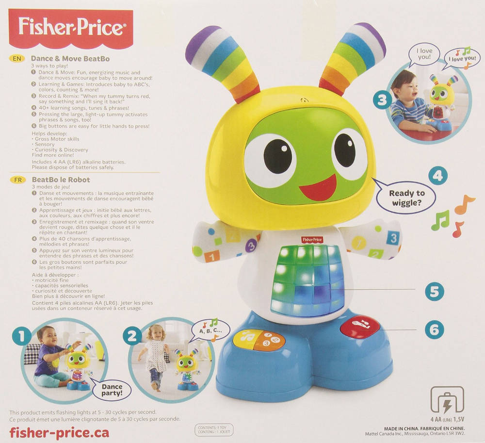 fisher price dance and move beatbo instructions