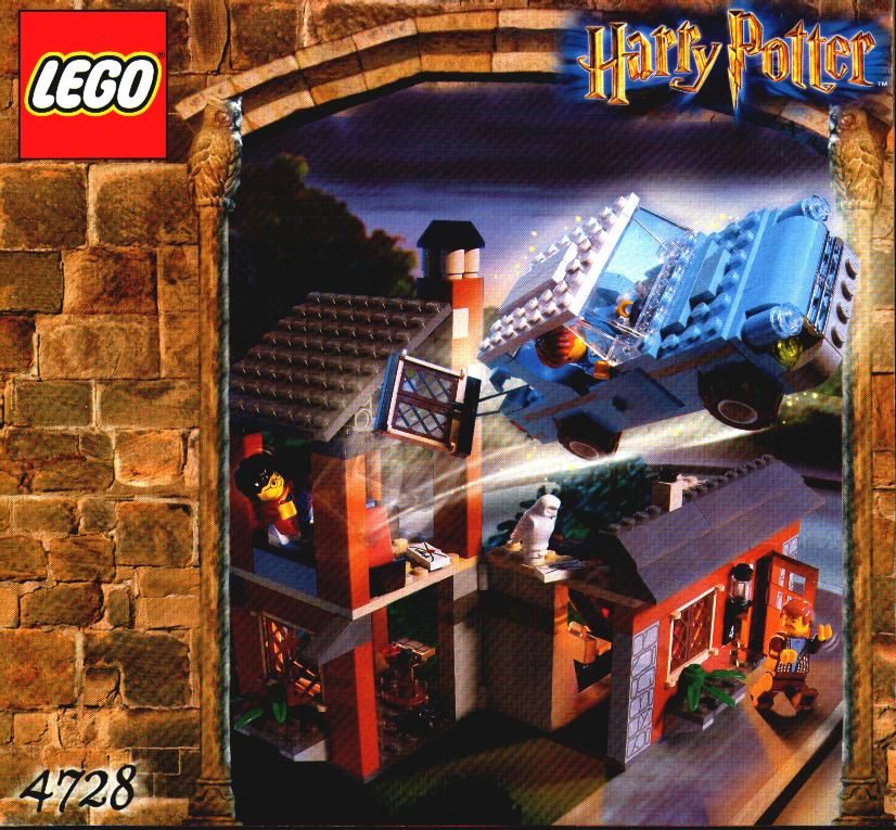 lego harry potter set 4867 instructions