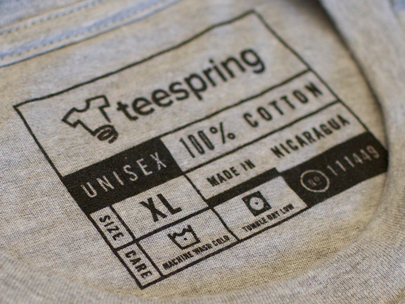 screen printed t-shirts washing instructions